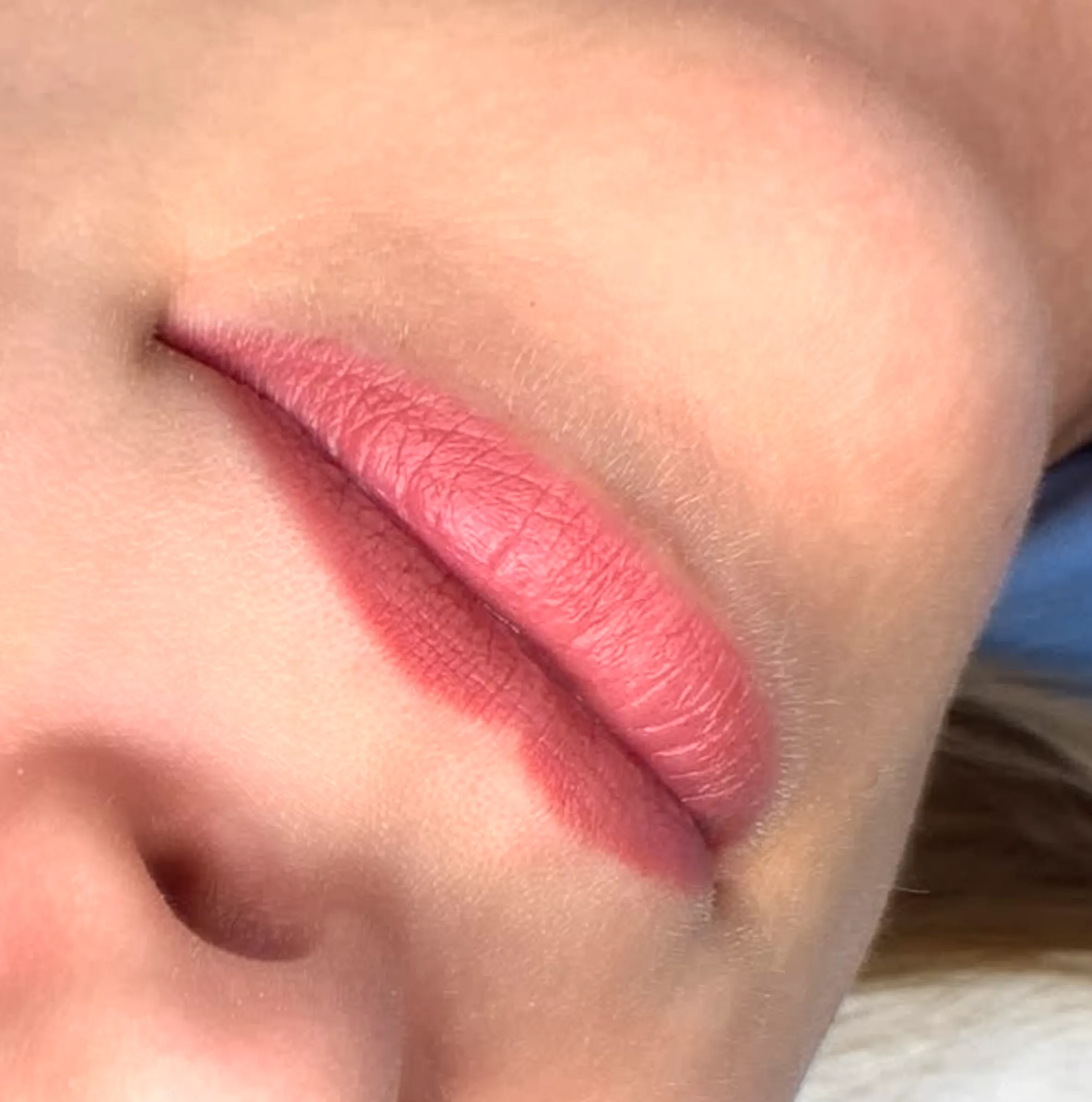 patchy lip blush